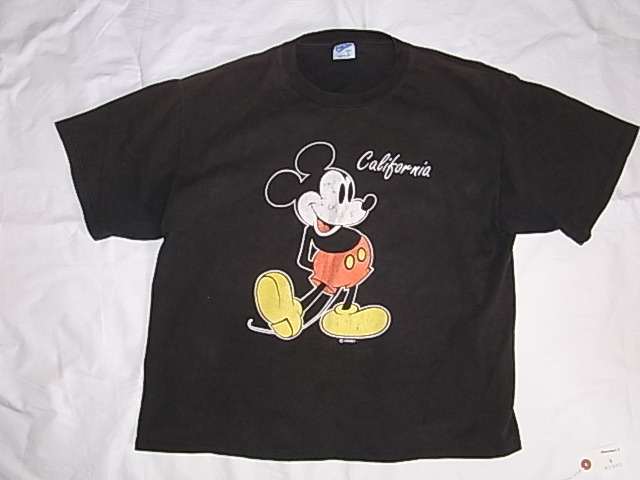 着丈62cmTMT × Disneyコラボ　ミッキーマウス両面サーフTシャツ