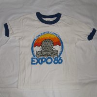 カナダ EXPO86 リンガーシャツ