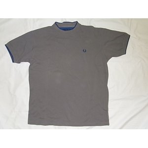 画像: FRED PERRY フレッドペリー 鹿の子地Tシャツ