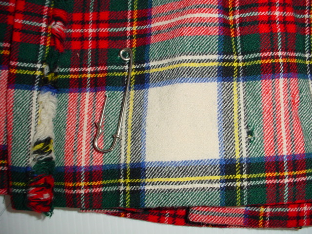 画像: The Scotch House スコッチハウス チェック柄巻きスカート