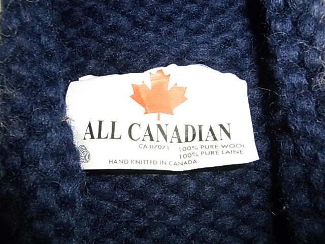 画像: ALL CANADIAN 別注モデル ツモリチサト カウチンセーター カナダ製