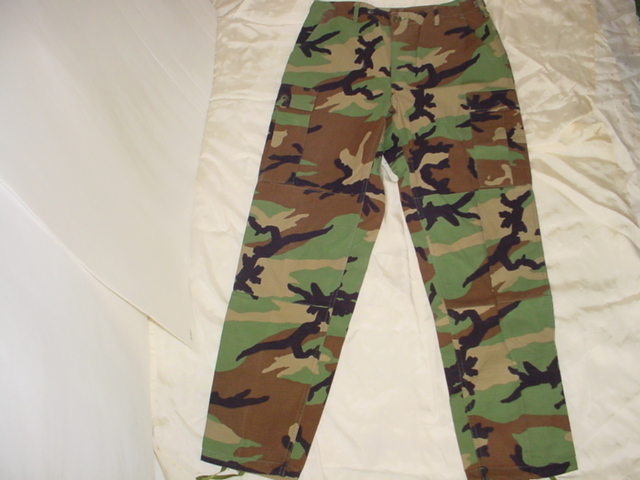 画像1: USA軍　ミリタリー迷彩パンツ