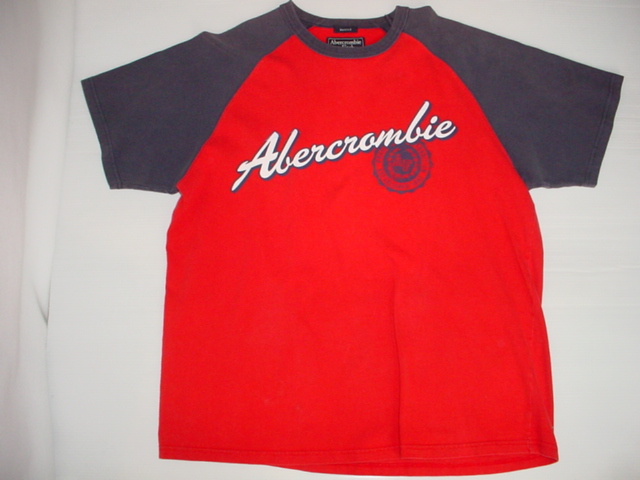 画像1: Abercrombie&Fitch アバクロ　ラグランTシャツ