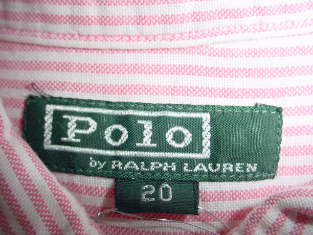 画像: Ralph Lauren Polo ラルフローレン　BD長袖シャツ ストライプ