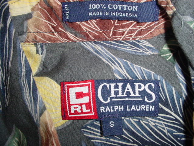 画像: Ralph Lauren CHAPS ラルフローレン 半袖BDシャツ 花柄 