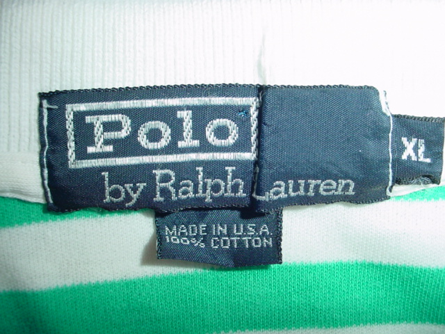 画像: Ralph Lauren Polo ラルフローレン ポロシャツ ボーダー柄