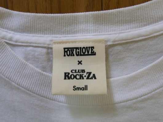 画像: FOXGLOVE×CLUB ROCK-ZA プリントTシャツ 