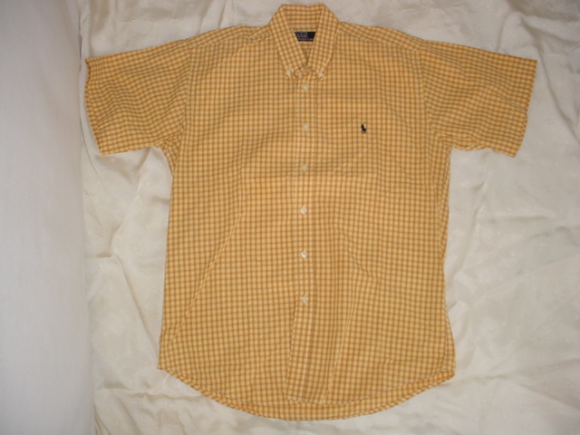 画像1: Ralph Lauren Polo ラルフローレン 半袖BDシャツ  チェック柄