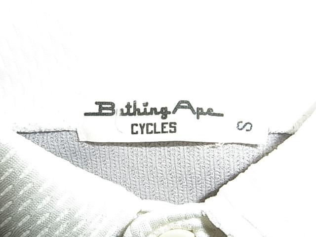 画像: A BATHING APE　エイプ サイクリングシャツ