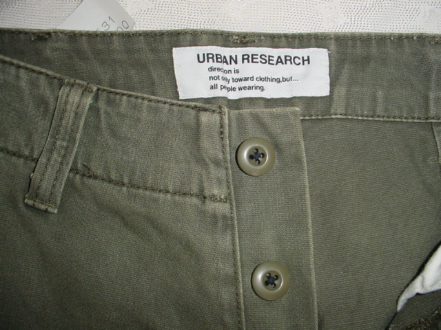 画像: URBAN RESEARCH アーバンリサーチ カーゴパンツ
