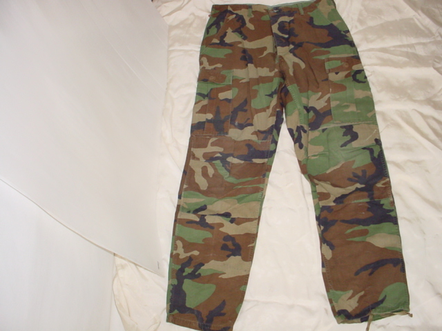 画像1: USA軍　ミリタリー迷彩パンツ