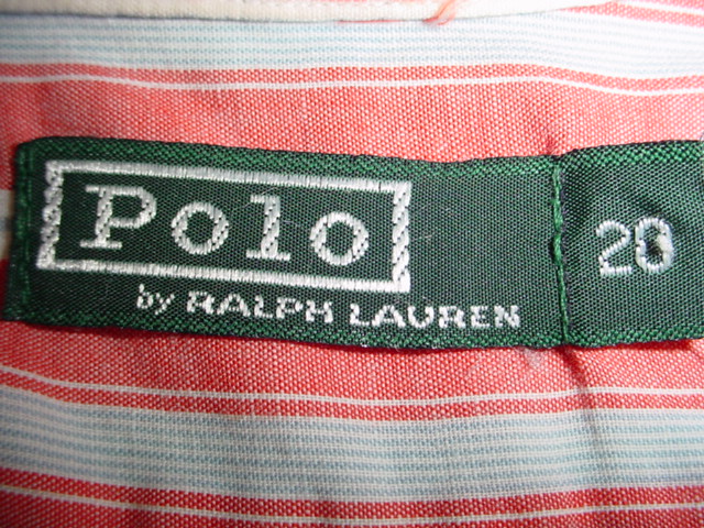 画像: Ralph Lauren Polo ラルフローレン　BD長袖シャツ ストライプ