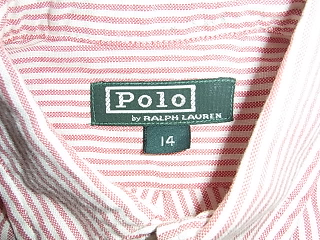 画像: Ralph Lauren Polo ラルフローレン　BD長袖シャツ ストライプ