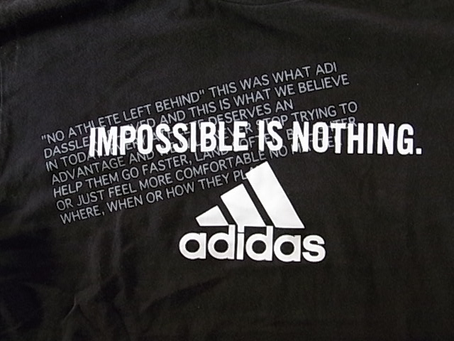 画像: adidas アディダス ロゴプリントTシャツ