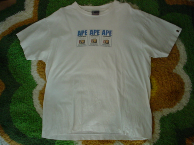 画像1: A BATHING APE　エイプ プリントTシャツ