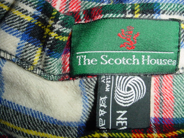 The Scotch House スコッチハウス チェック柄巻きスカート - 古着屋 